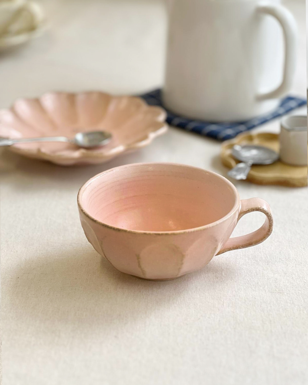 Minoware Rinka Soup Cup Pink｜Kaneko Kohyo