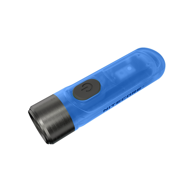 Nitecore TIKI GITD BLUE Keychain Light USB 充電輕便匙扣燈 (藍夜光版)