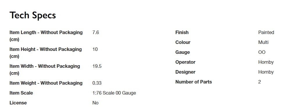 Hornby R7285 OO規 Platform Straight 磚造月台.2入