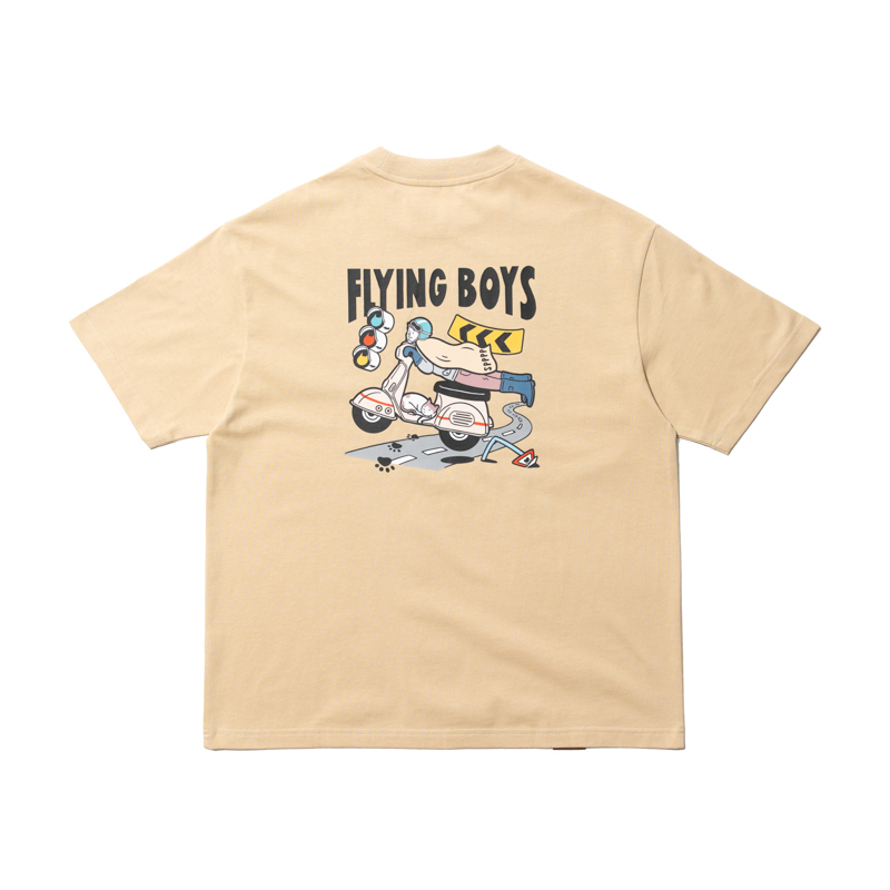 SPPPP｜Flying Boys｜寬版 Tee｜新機車飛人