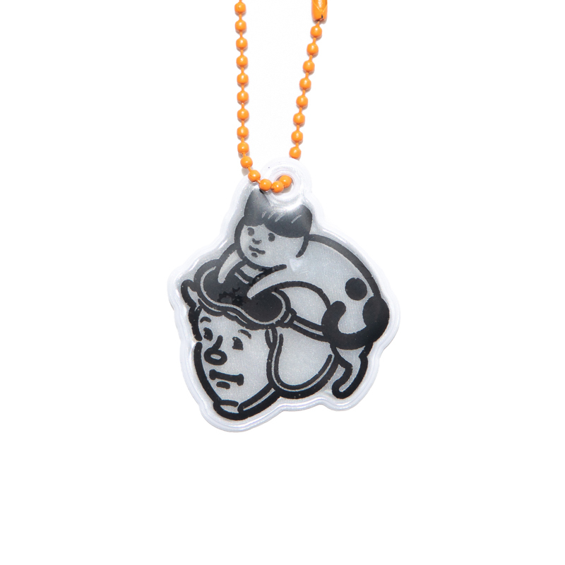 SPPPP｜Flying Boys｜反光片吊飾｜白