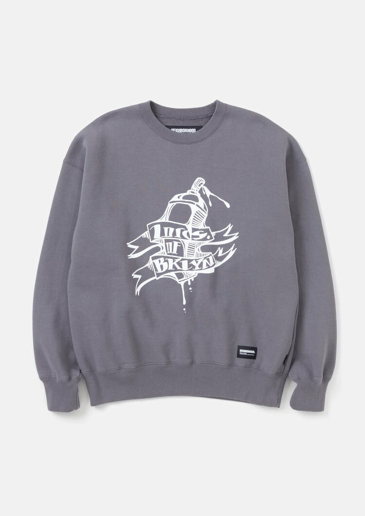 2024SS NEIGHBORHOOD LORDZ OF BROOKLYN SWEATSHIRT 背後 LOGO 大學T 現貨