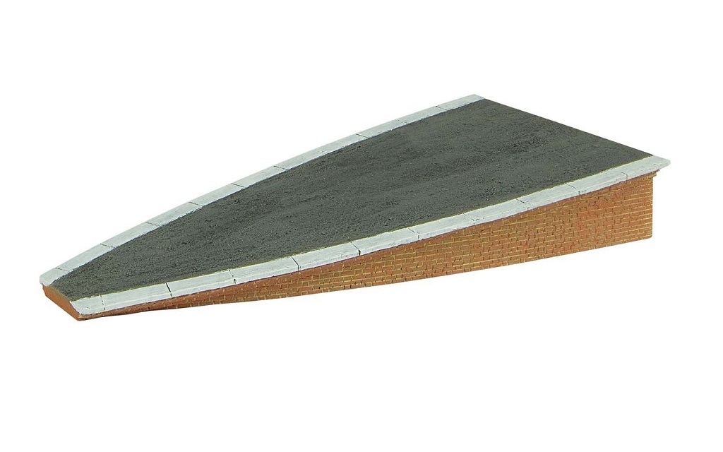 Hornby R7286 OO規 Platform Ramp 磚造月台斜坡.2入