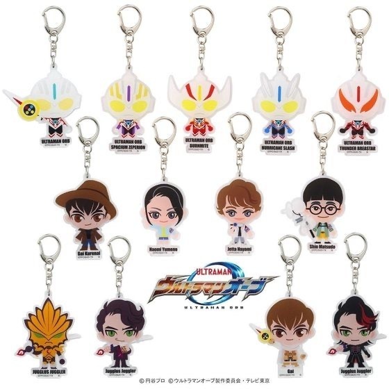 Pbandai 預訂2024/4月 ウルトラマンオーブ　デフォルメ　アクリルチャーム