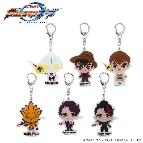 Pbandai 預訂2024/4月 ウルトラマンオーブ　デフォルメ　アクリルチャーム