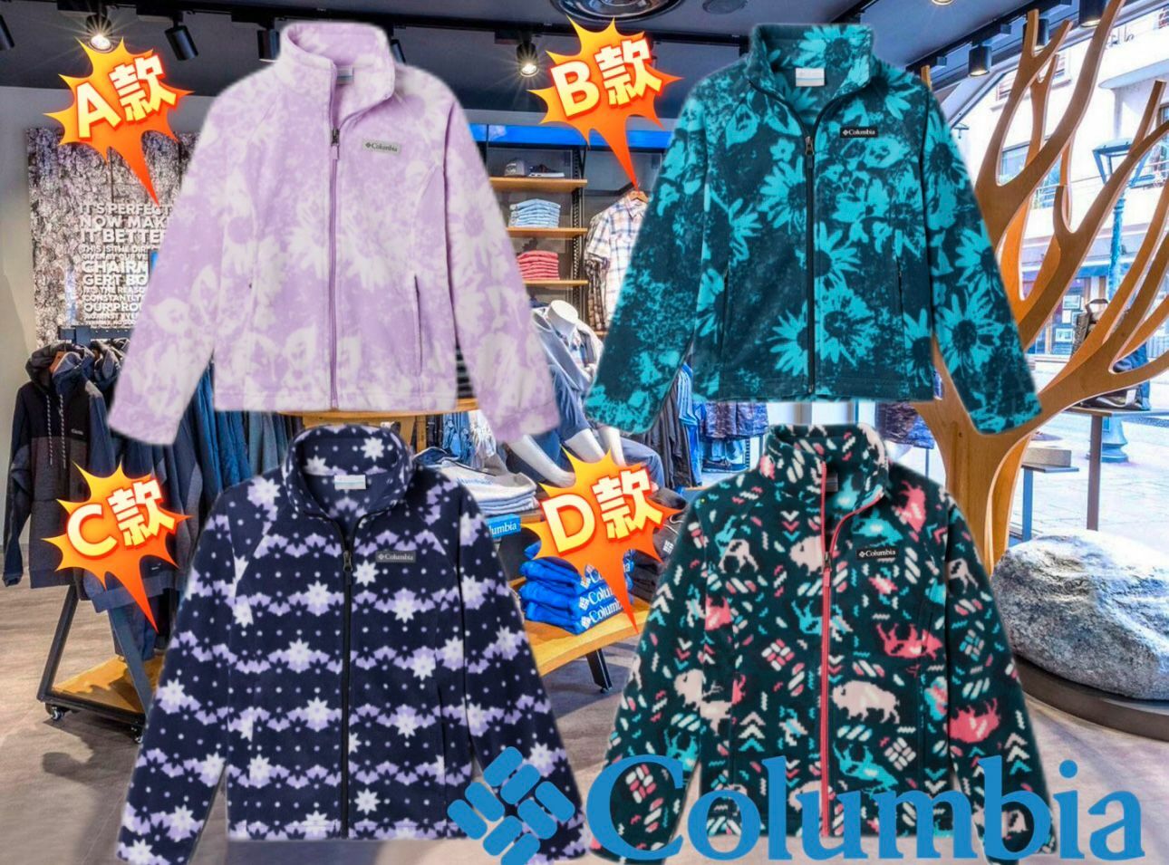 【團購】Columbia F020801 中童外套