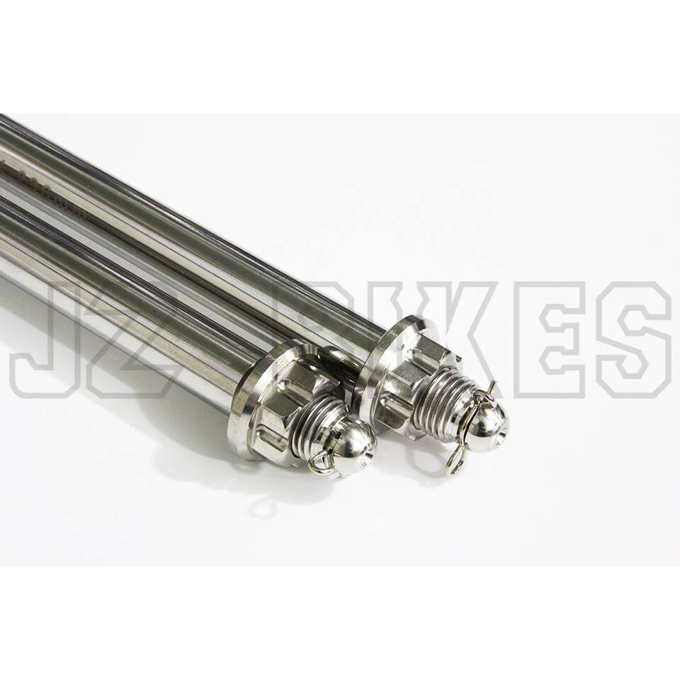 JZ 傑能商行 各車系 白鐵/鍍鈦 前輪心