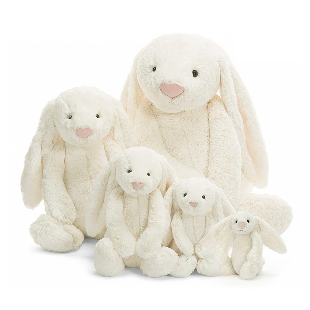 Jellycat Bashful Cream Bunny 典雅白兔
