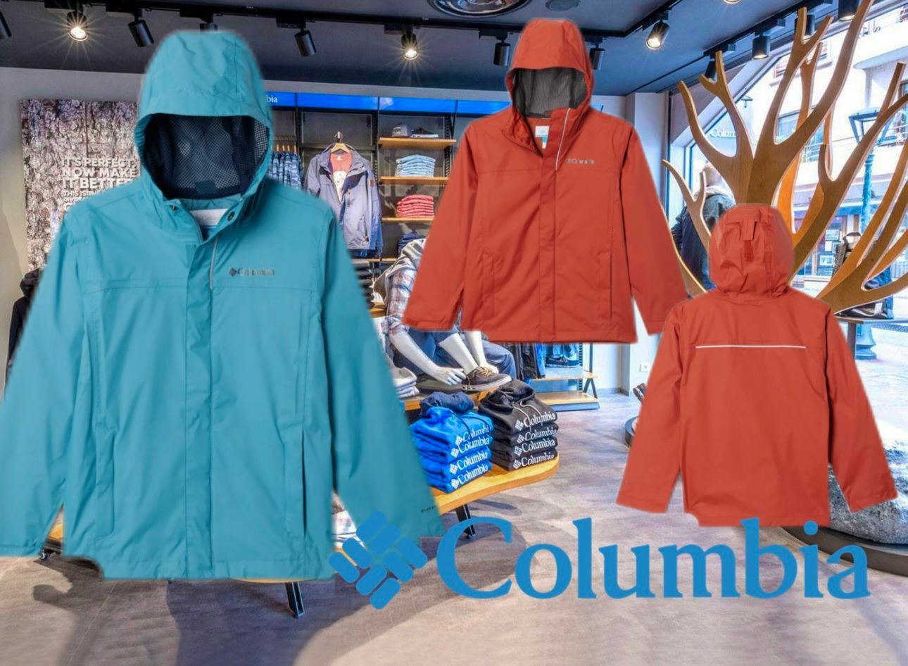 【預購】Columbia F020804 大童沖鋒衣（男女同款）