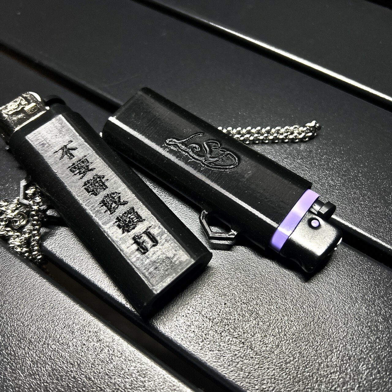 自製|不要幹我賴打-打火機套項鍊