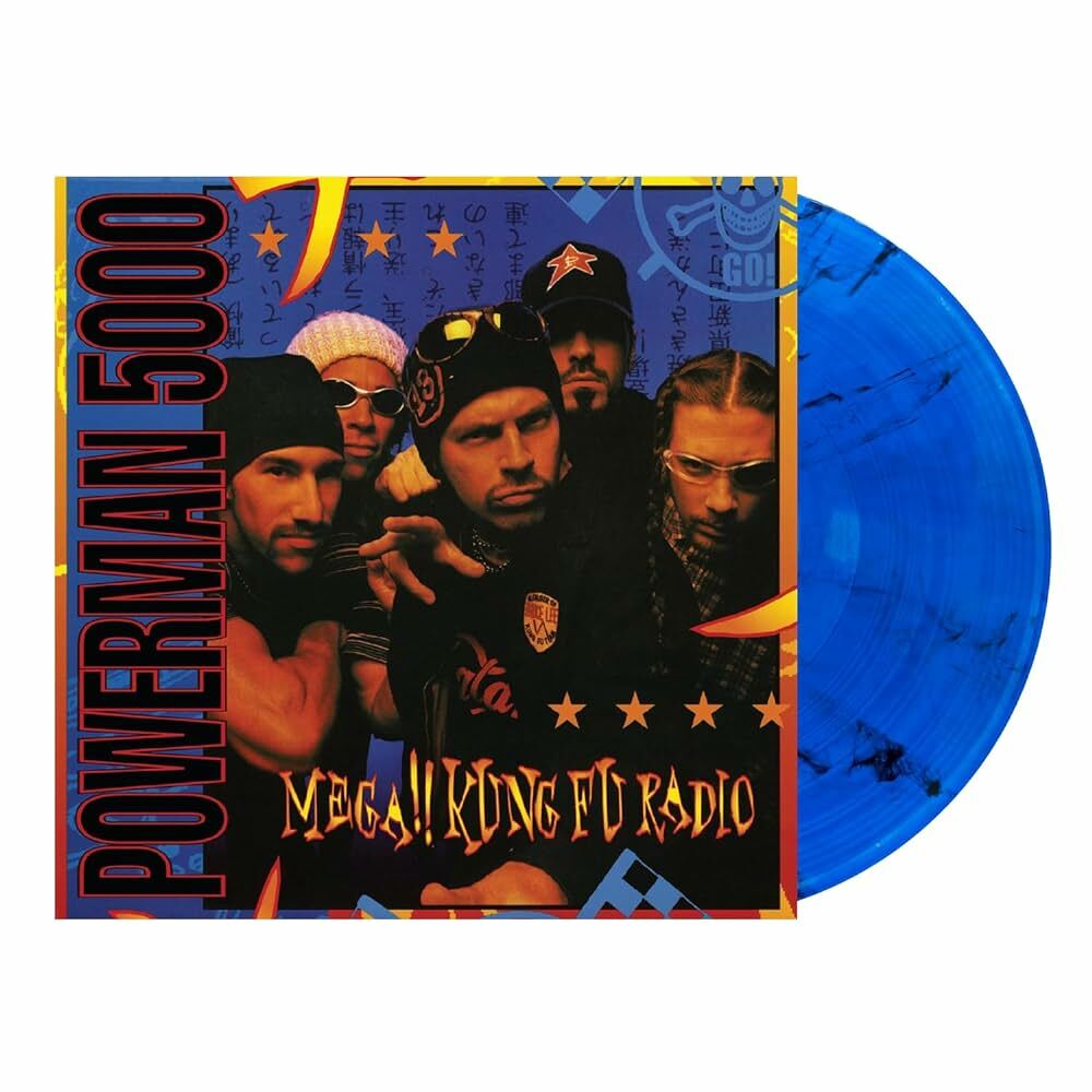 Powerman 5000《Mega!! Kung Fu Radio》（彩膠LP）
