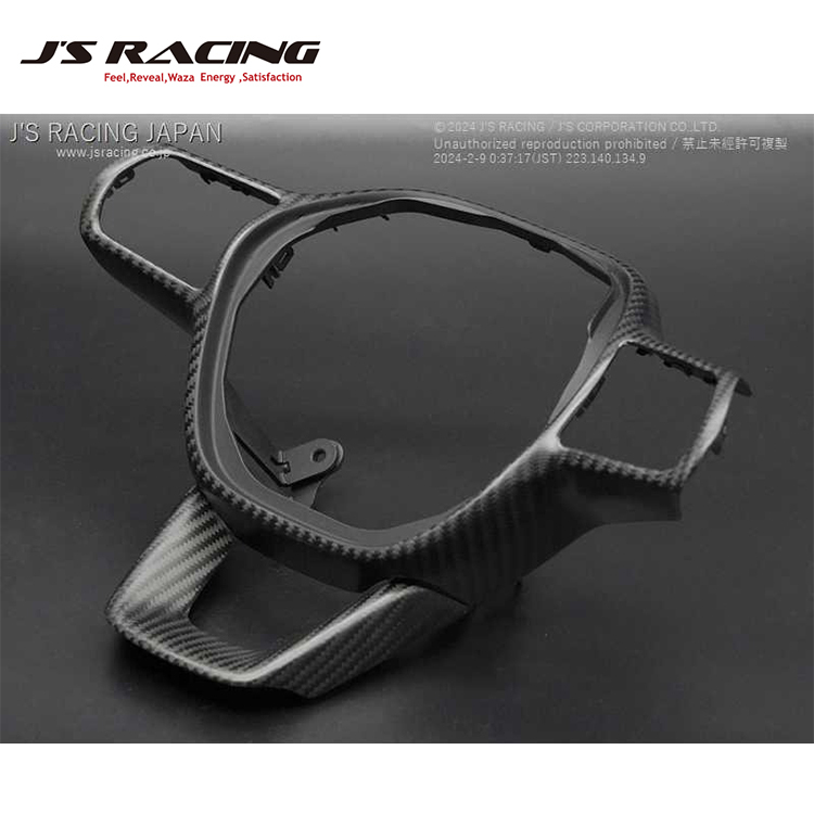 J'S RACING 方向盤 CARBON 飾板 HONDA CIVIC TYPE R FL5