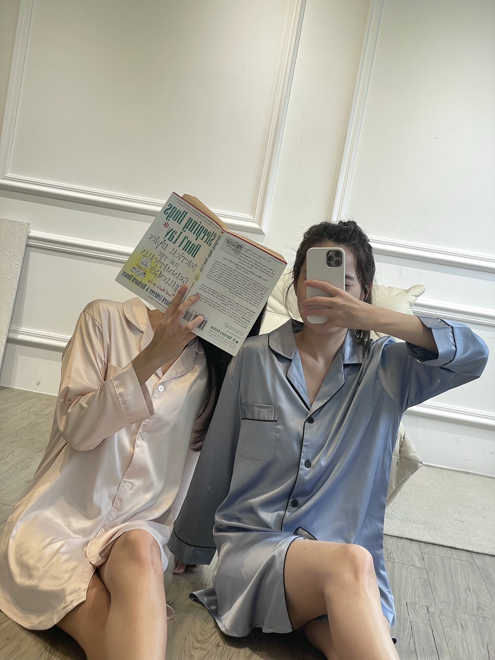 Day Dreamer 男友式襯衫居家服【可客製化/睡衣/居家服睡裙】－Heres to Love