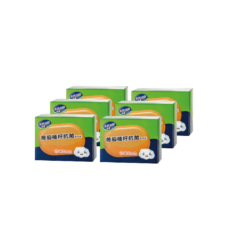 葡萄柚籽抗菌洗手皂120gX6盒