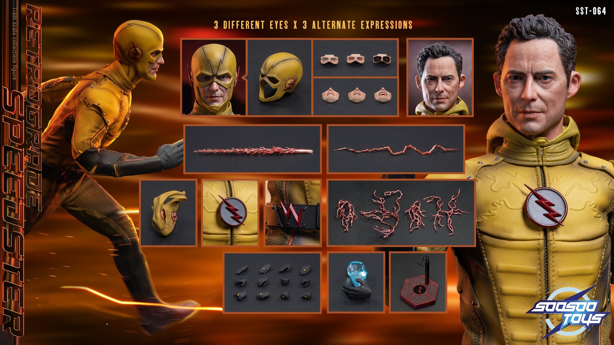 (預訂) Soosootoys sst064 1/6 the retrograde speedster