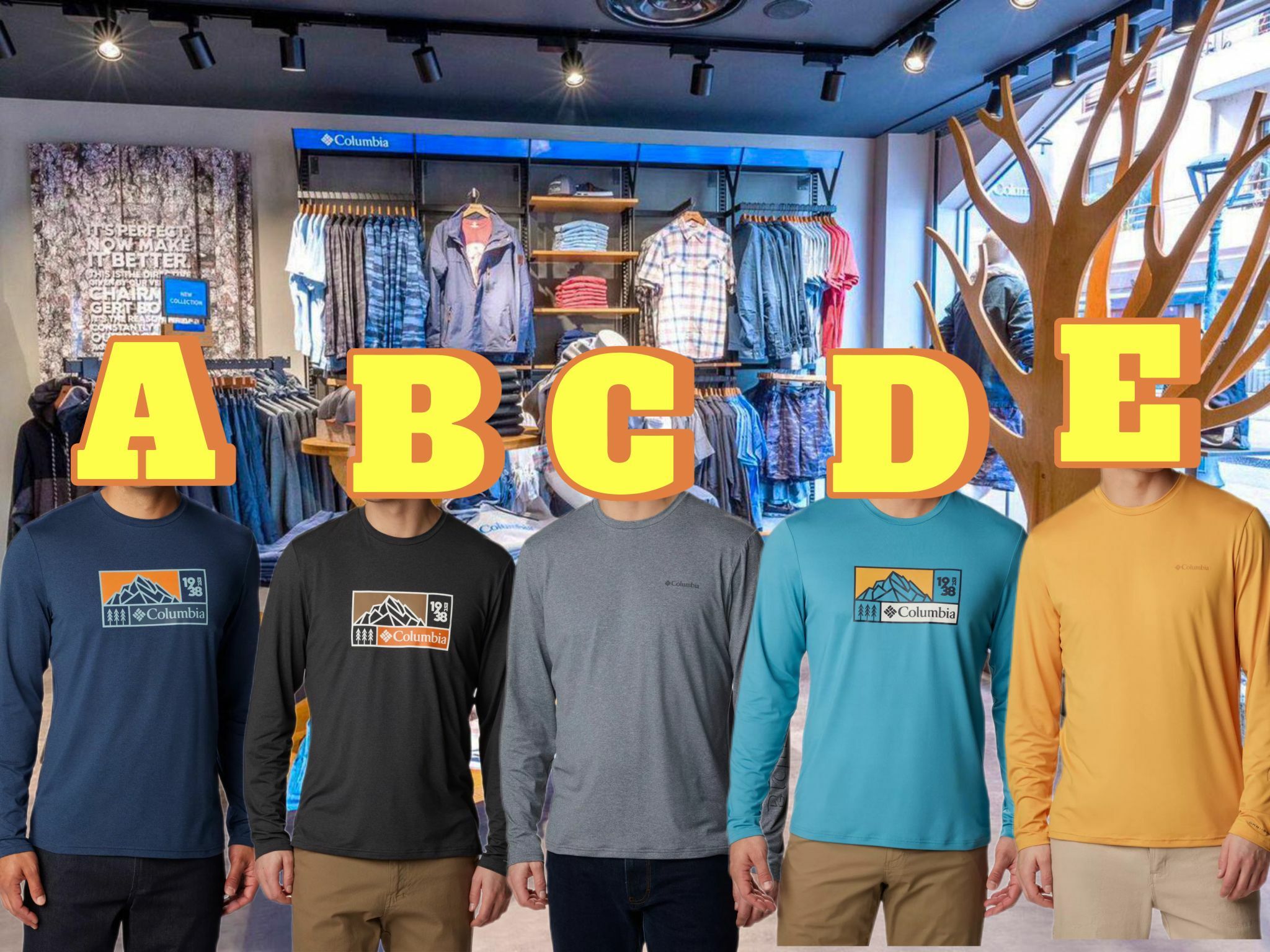 【預購】 Columbia F020829 男裝短袖TEE