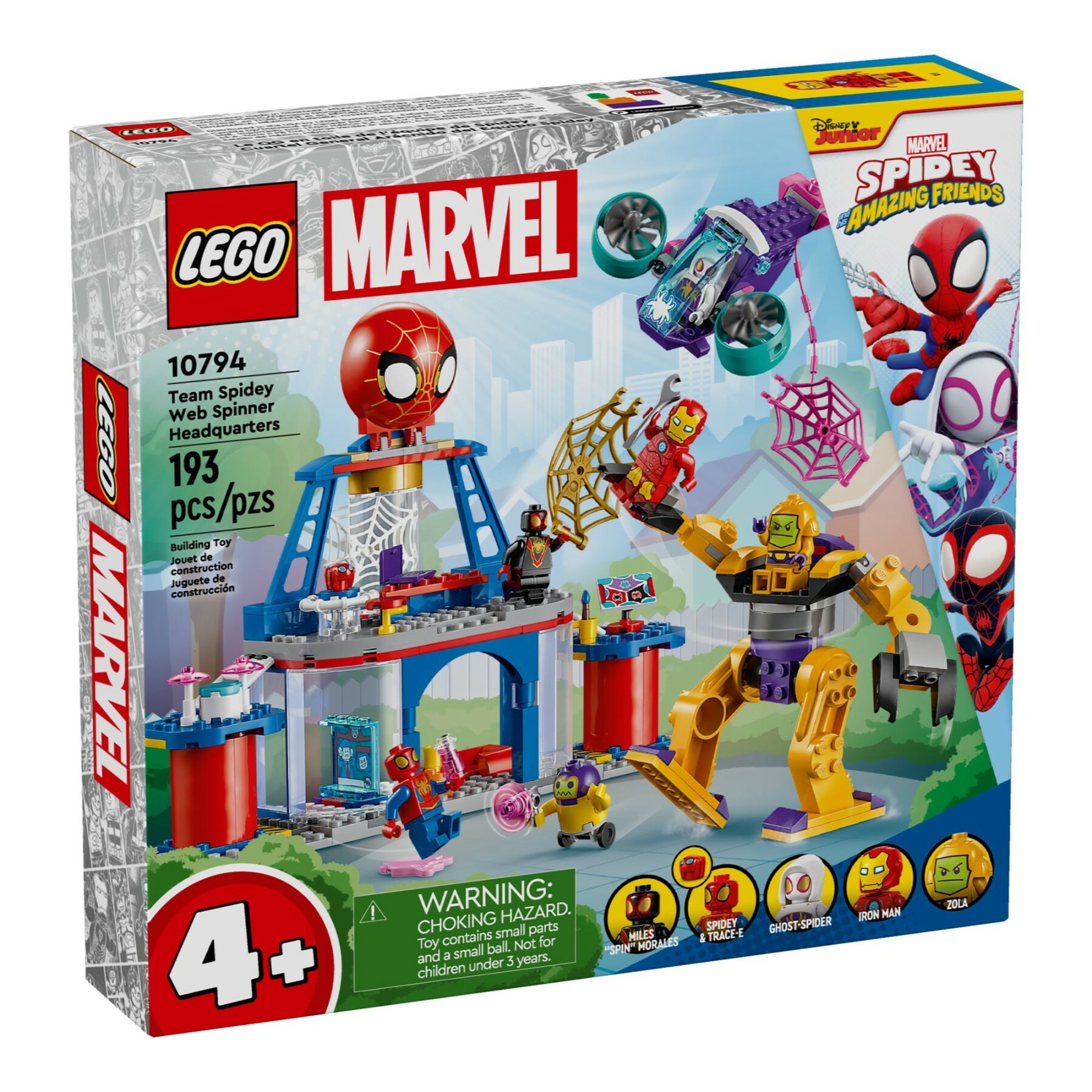 10794 - Team Spidey Web Spinner Headquarters