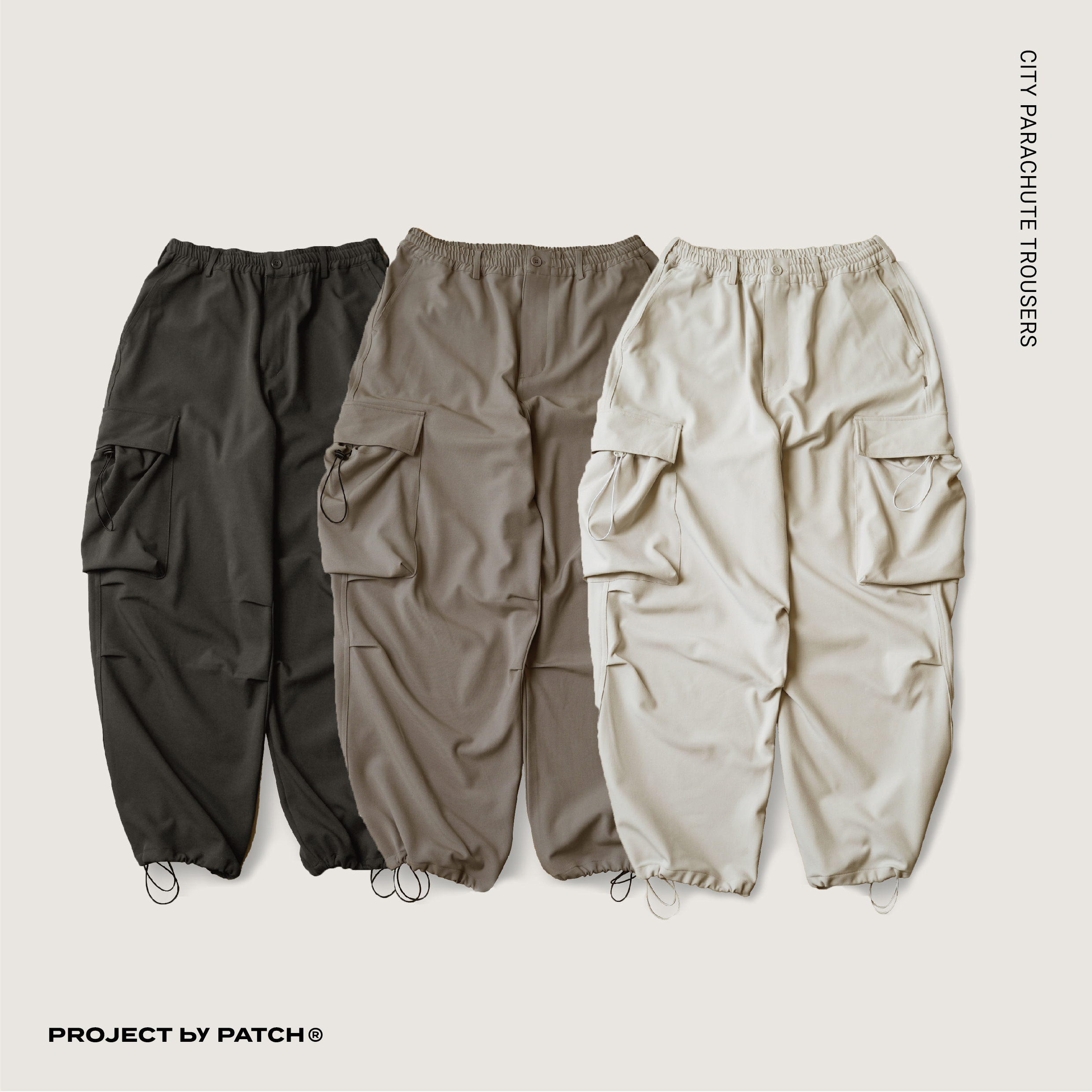 P.B.P CITY PARACHUTE TROUSERS