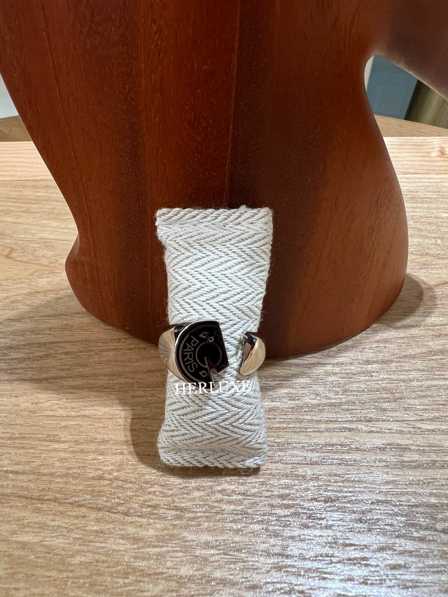 Carrousel ring noir size 58