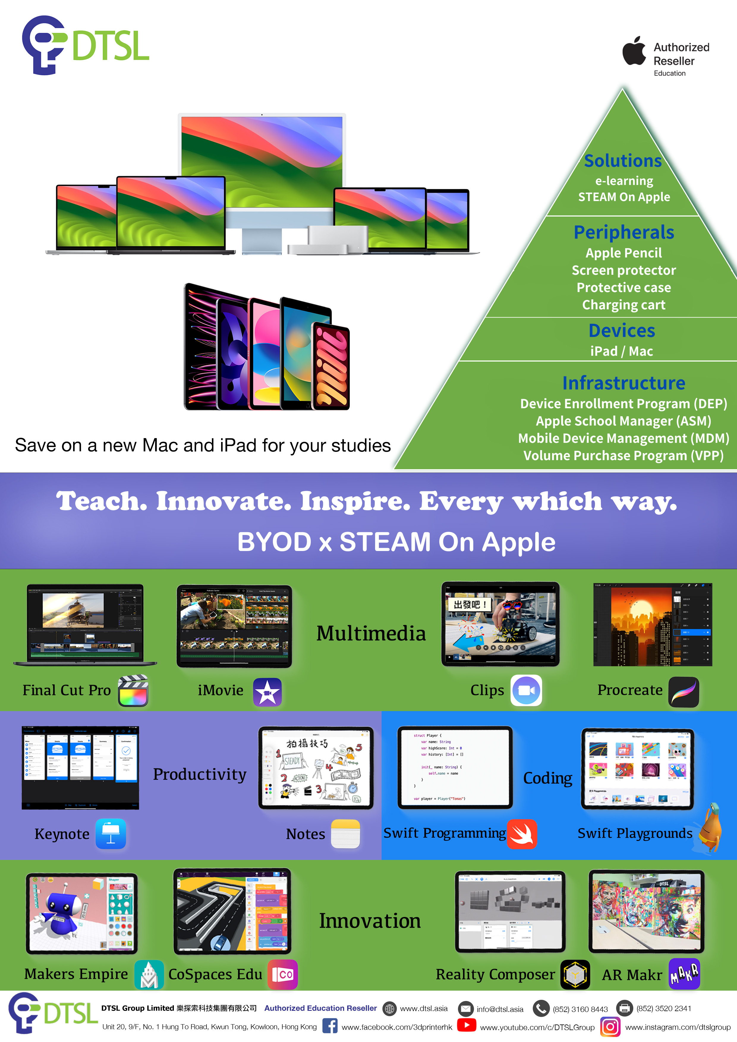 DTSL - BYOD x STEAM On Apple