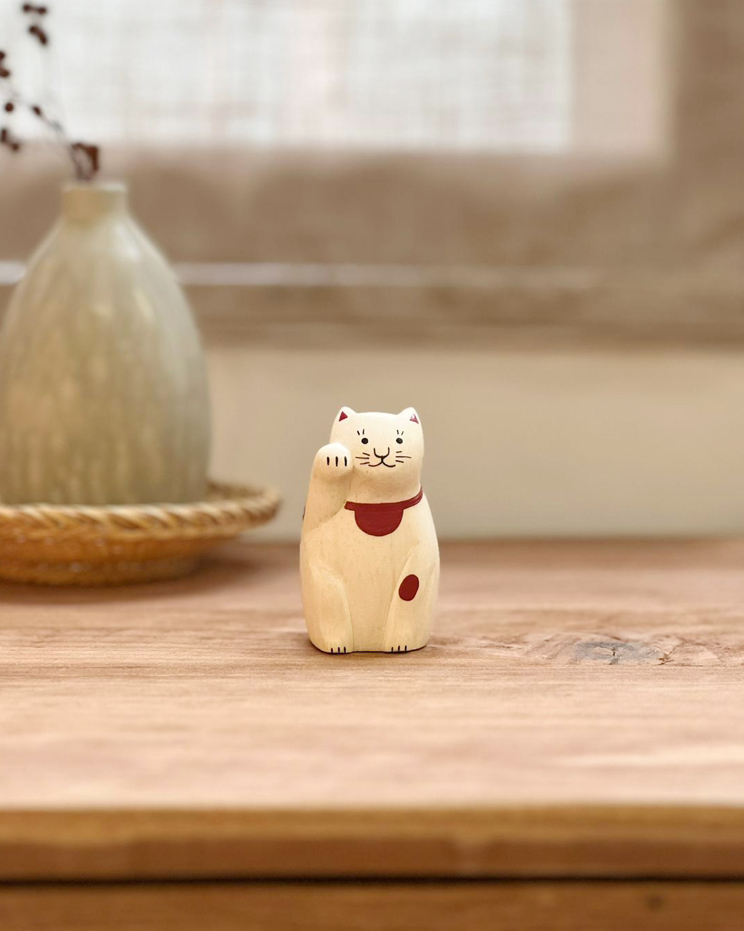 ENGIMON系列 手工木偶擺飾 招財貓 小｜T-lab