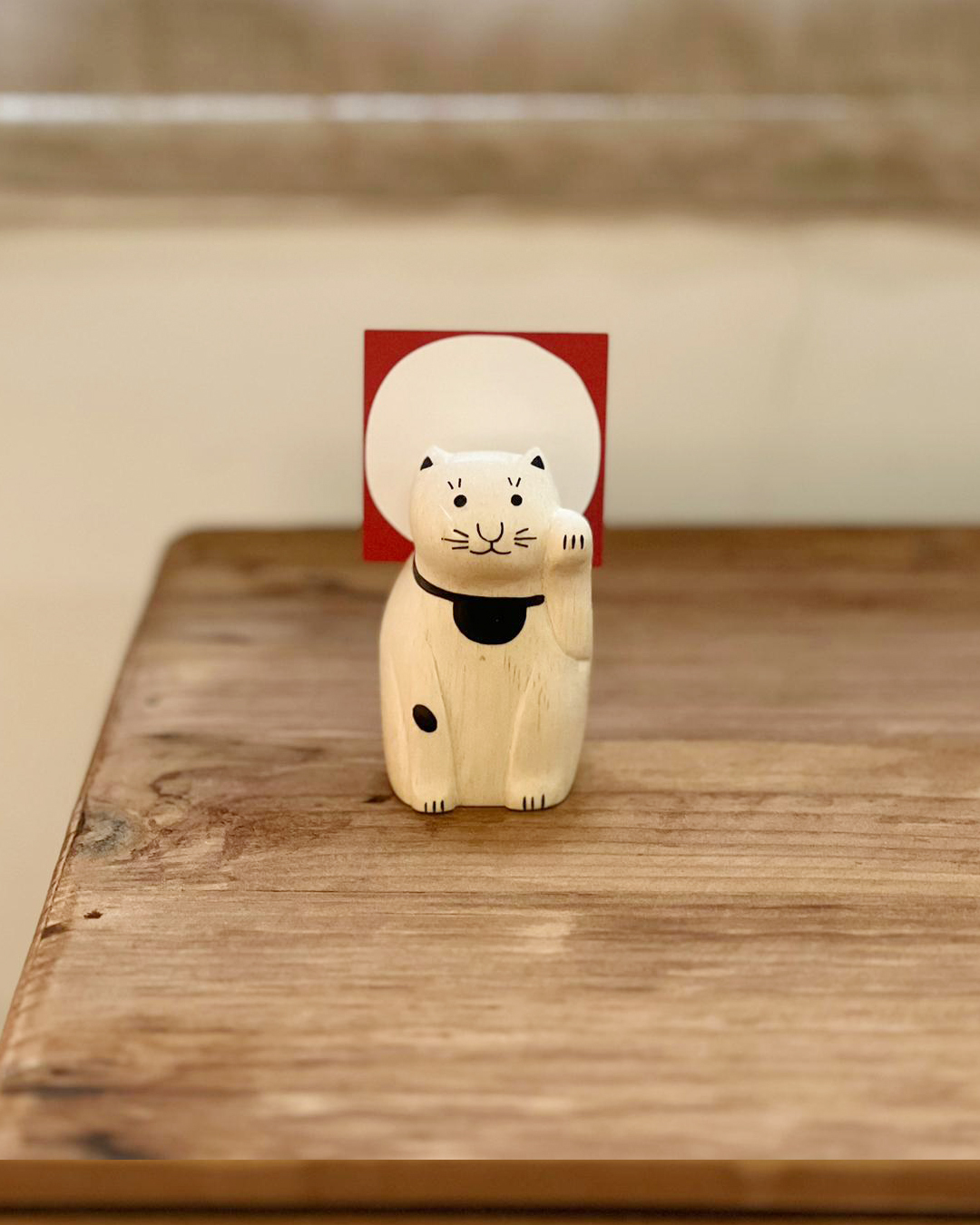 ENGIMON系列 手工木偶擺飾 招財貓｜T-lab