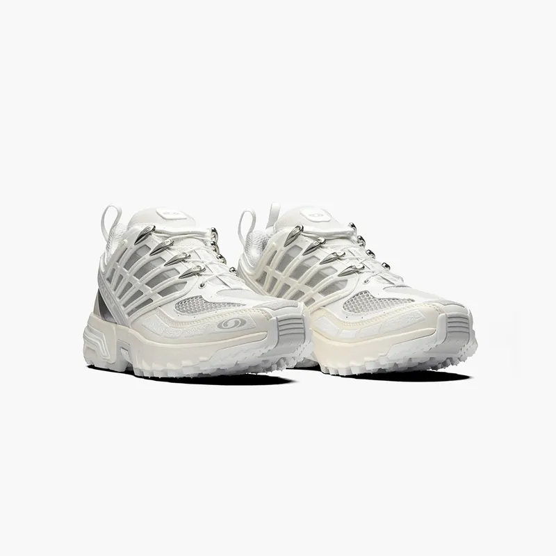 SALOMON ACS PRO Mental Ghost White Vanilla Ice Lunar Rock 白銀 戶外 機能 鞋子 現貨