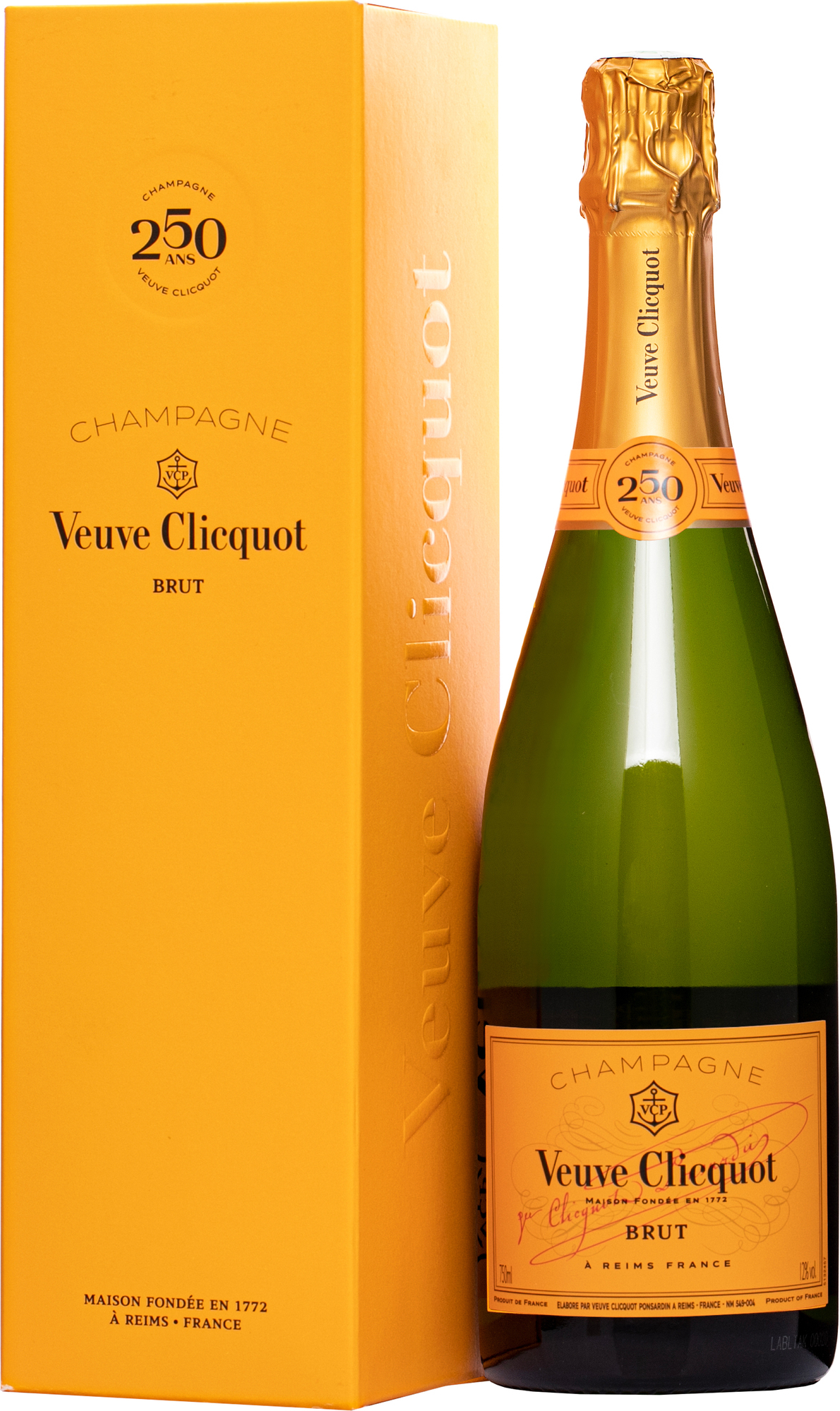 VCP Veuve Clicquot Yellow Label NV (750ml) [禮盒裝] - JS 92