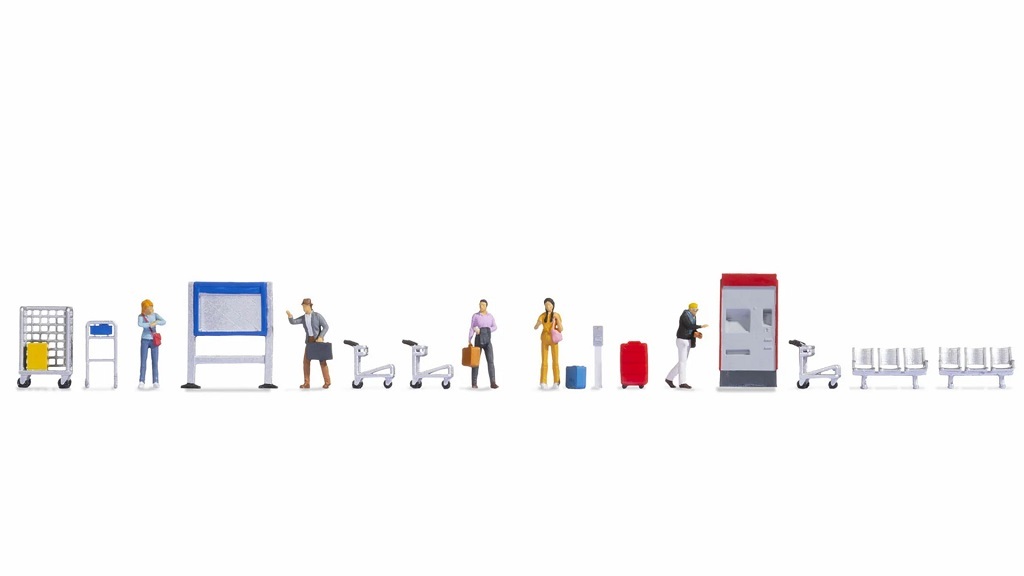 Noch 16268 HO規 月台上的旅客.含設備