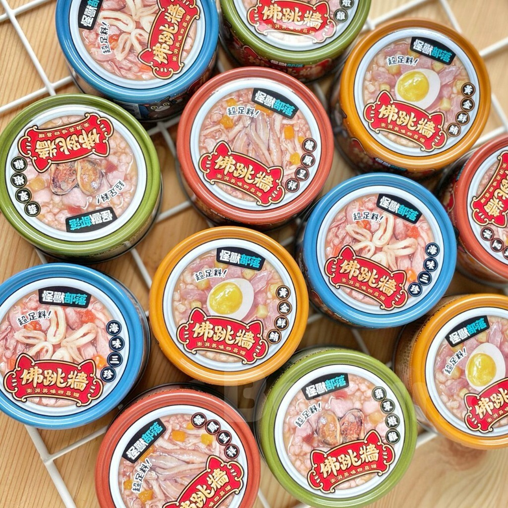 怪獸部落｜佛跳牆 澎湃美味四喜罐 80g (犬貓通用)