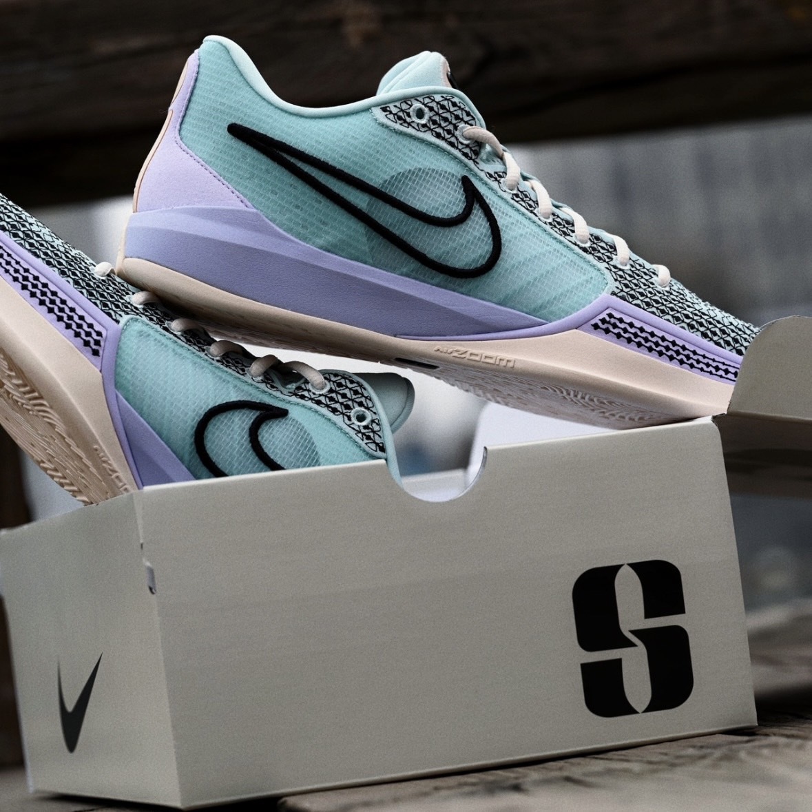 Nike Sabrina 1 Brooklyn's Finest 薄荷綠 WNBA 氣墊 實戰籃球鞋