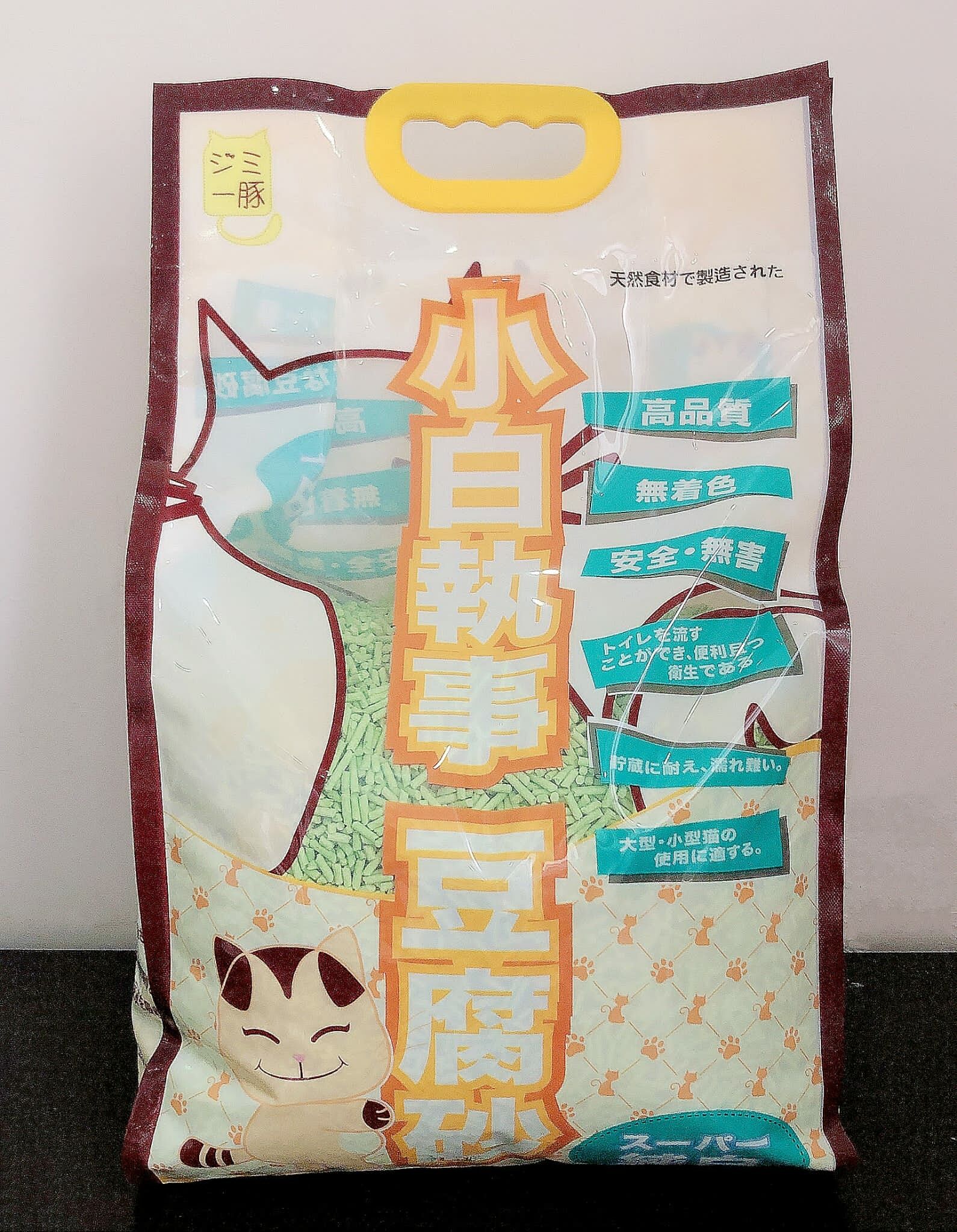 小白執事豆腐砂 – 綠茶味 18L(原箱3包$450)