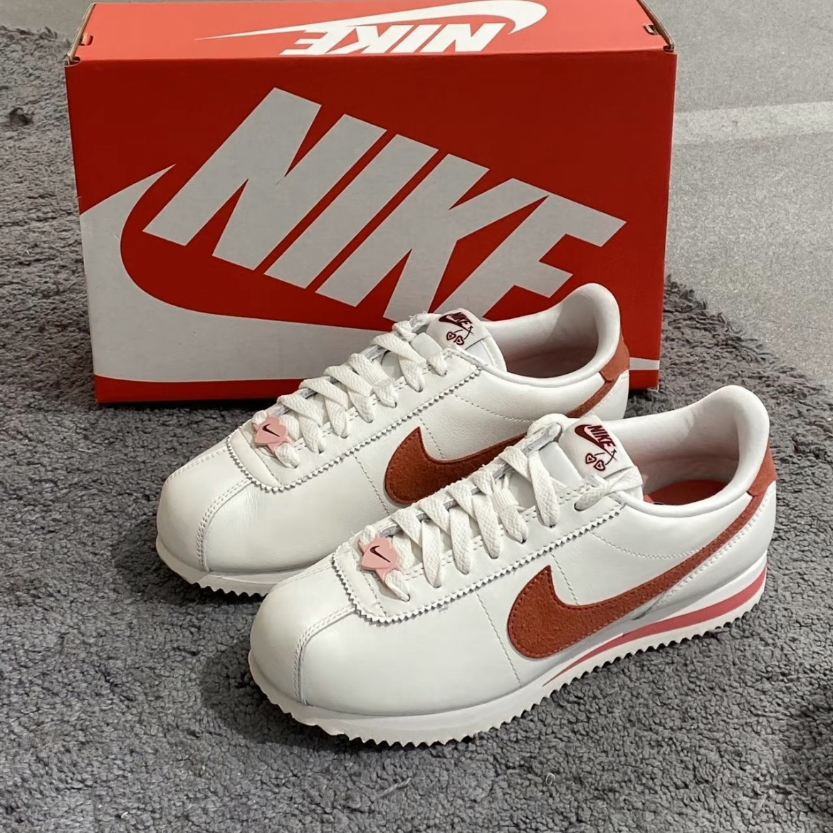 Nike Cortez 情人節 阿甘 白紅 FZ5167-133