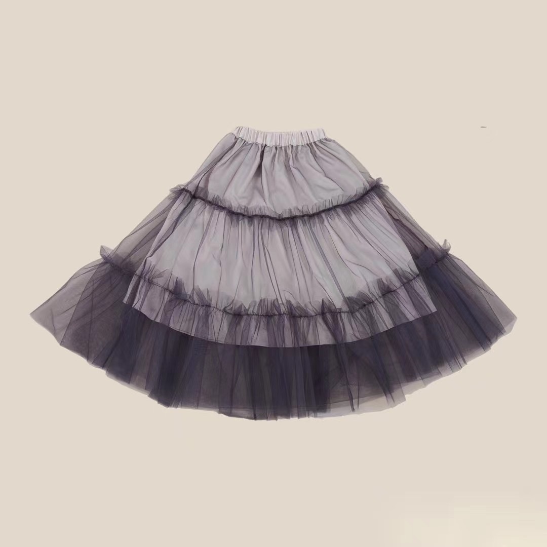 現貨 SK175 Irregular Skirt - Black