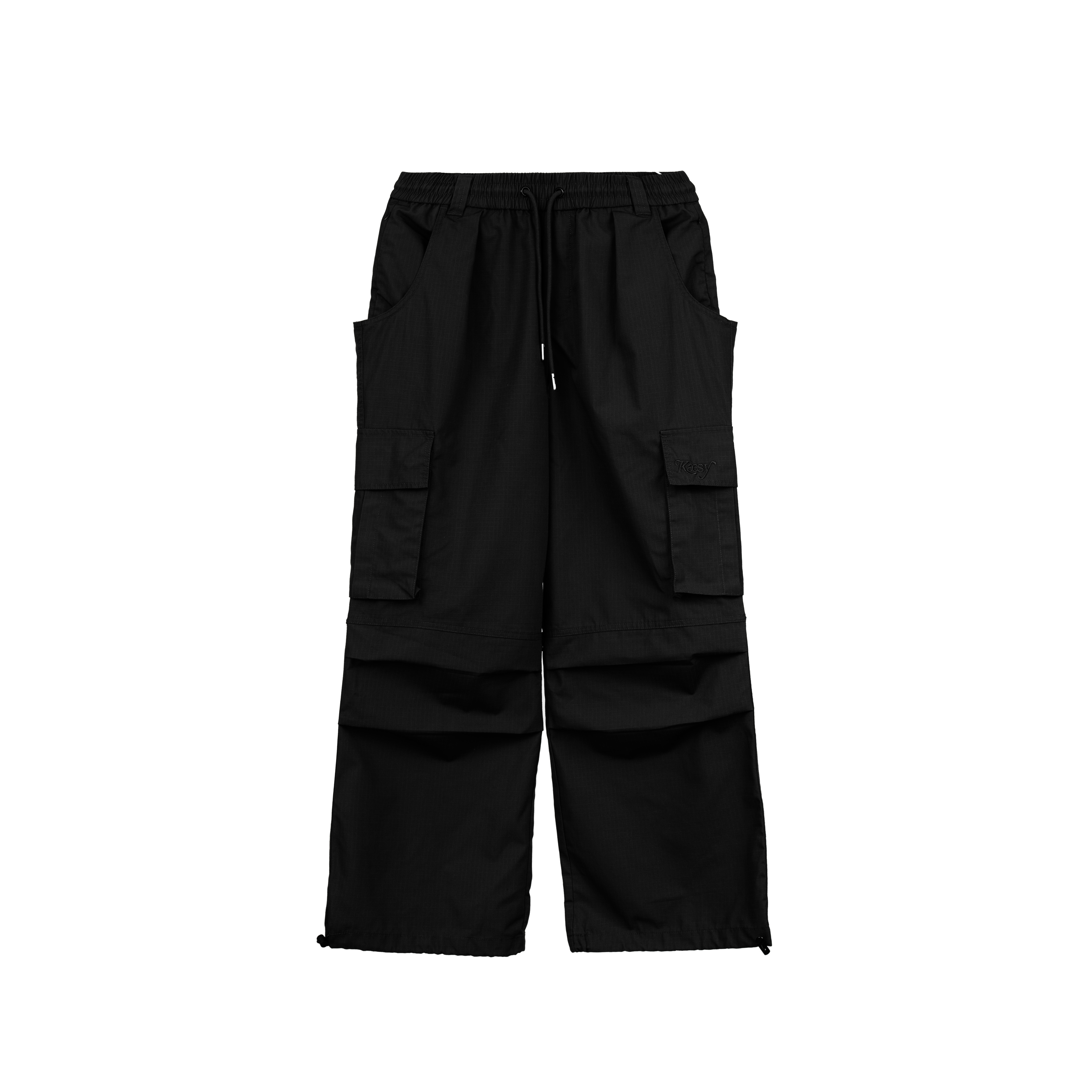 Kaesy Cargo zip pants - Black