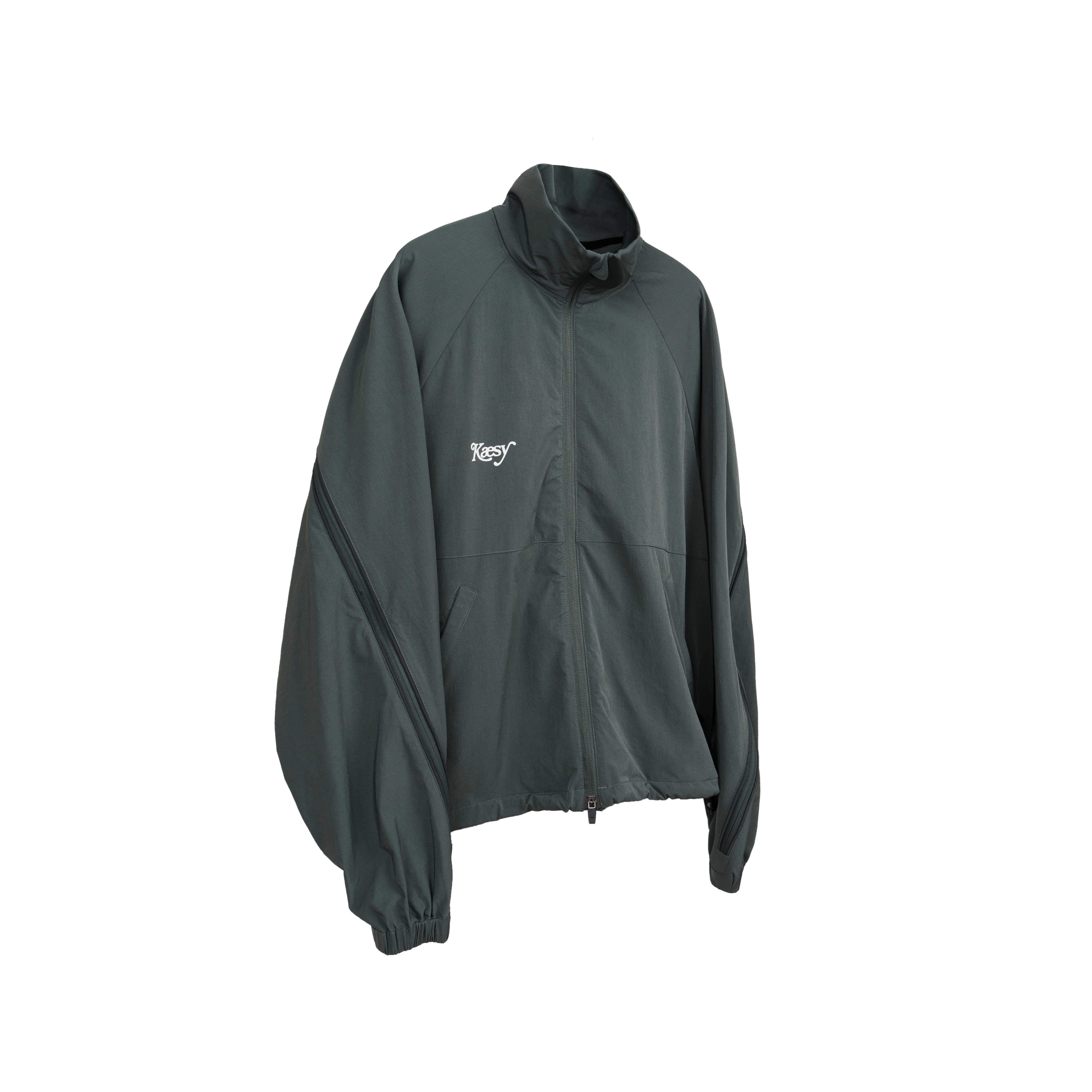 Kaesy Run through mesh JKT- Grey Green