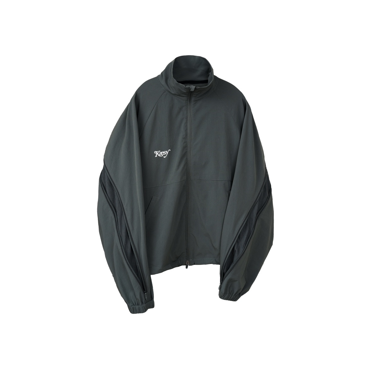 Kaesy Run through mesh JKT- Grey Green