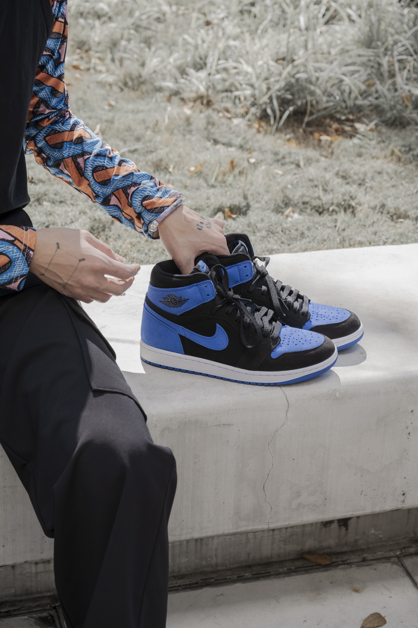 【現貨】NIKE AIR JORDAN 1 RETRO HIGH OG 黑藍麂皮 DZ5485042