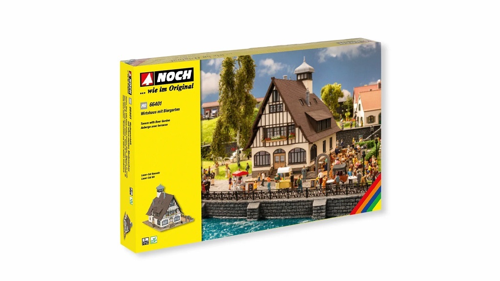 Noch 66401 HO scale Tavern with Beer Garden