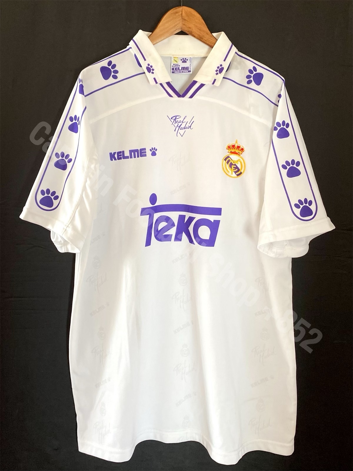 Real Madrid 1994-1995 Kelme Home Shirt