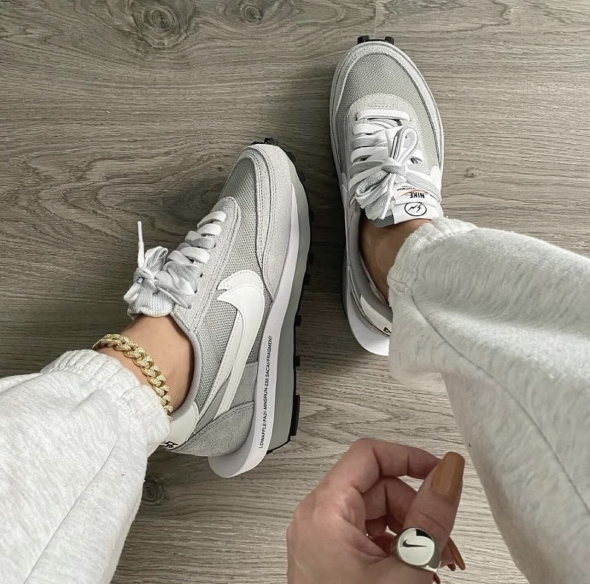 Nike x Sacai x Fragment LD Waffle 海軍藍 灰 解構 藤原浩 DH2684-001 400/預購