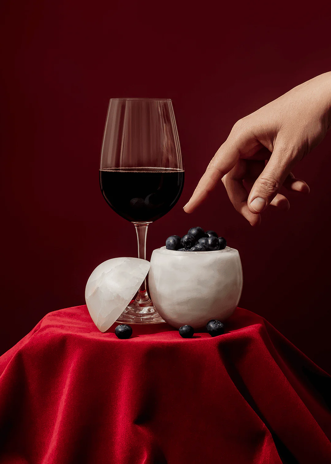 BLACK BLAZE 蛋石皿 EGGSHELL STONE STORAGE