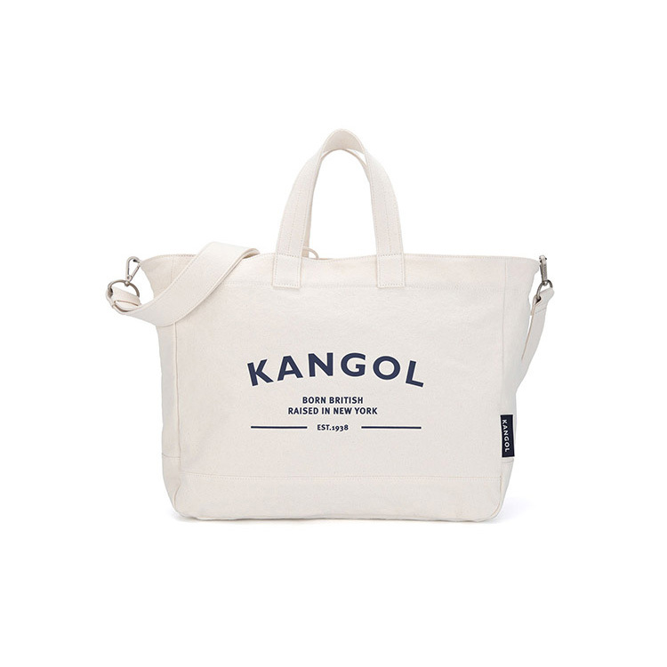 <韓國代購> KANGOL BIO CANVAS BIG TOTE BAG