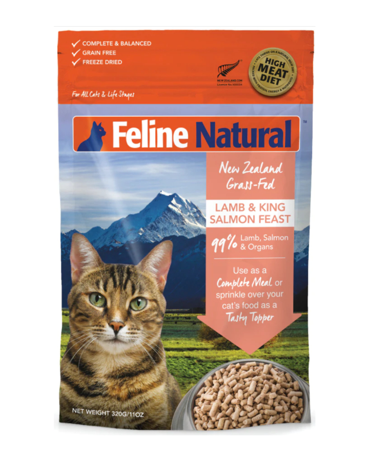 Feline Natural  羊肉三文魚盛宴 脫水鮮肉貓糧320g