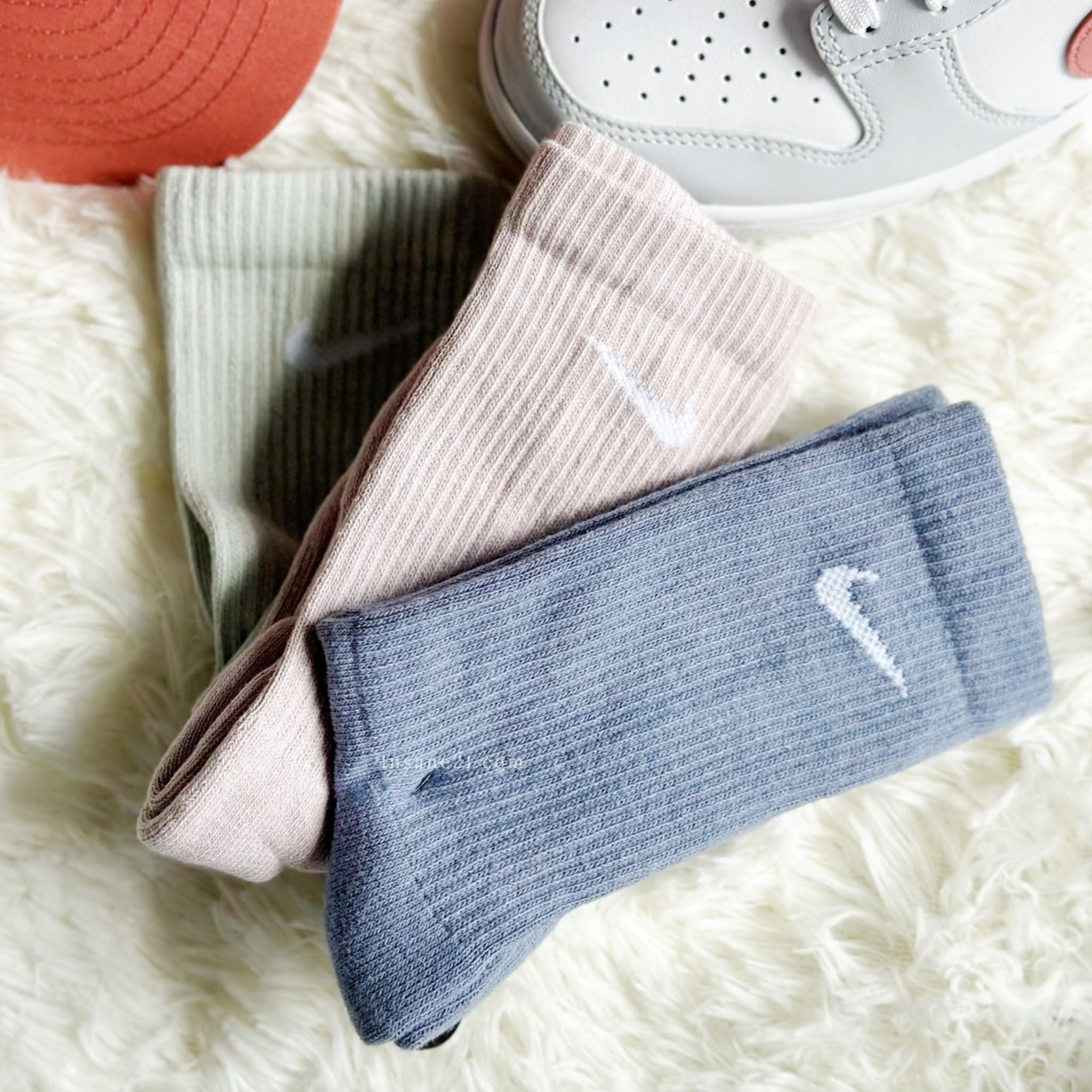 NIKE EVERYDAY PLUS CUSHIONED SOCKS 訓練 馬卡龍色 長襪 男女 襪子 SX6888-933