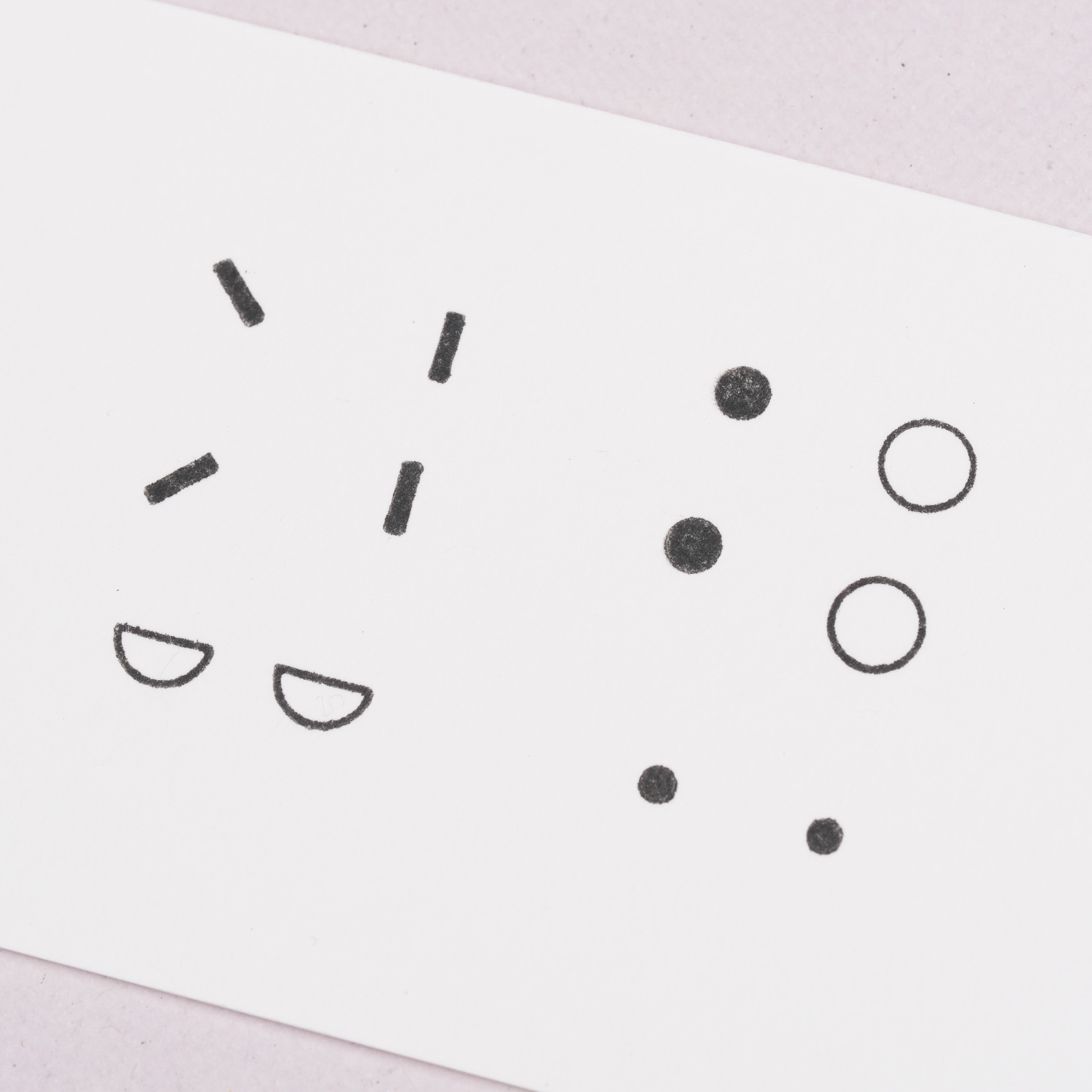 表情塊 膠版印章｜一分之一工作室 臺灣