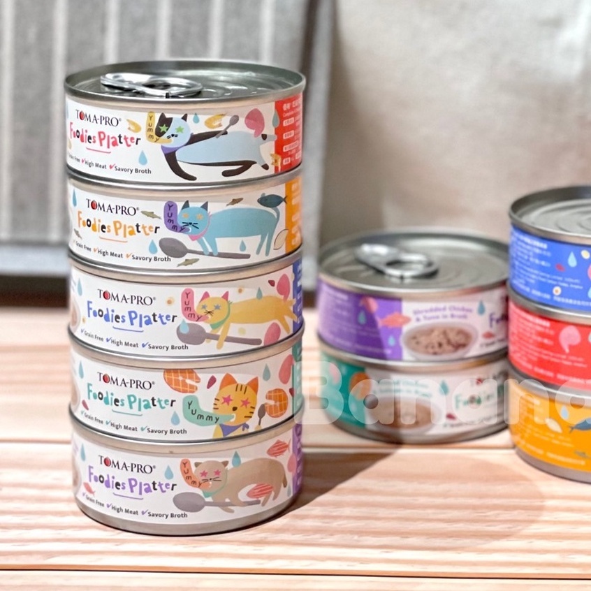 優格｜吃貨拼盤貓主食罐 80g