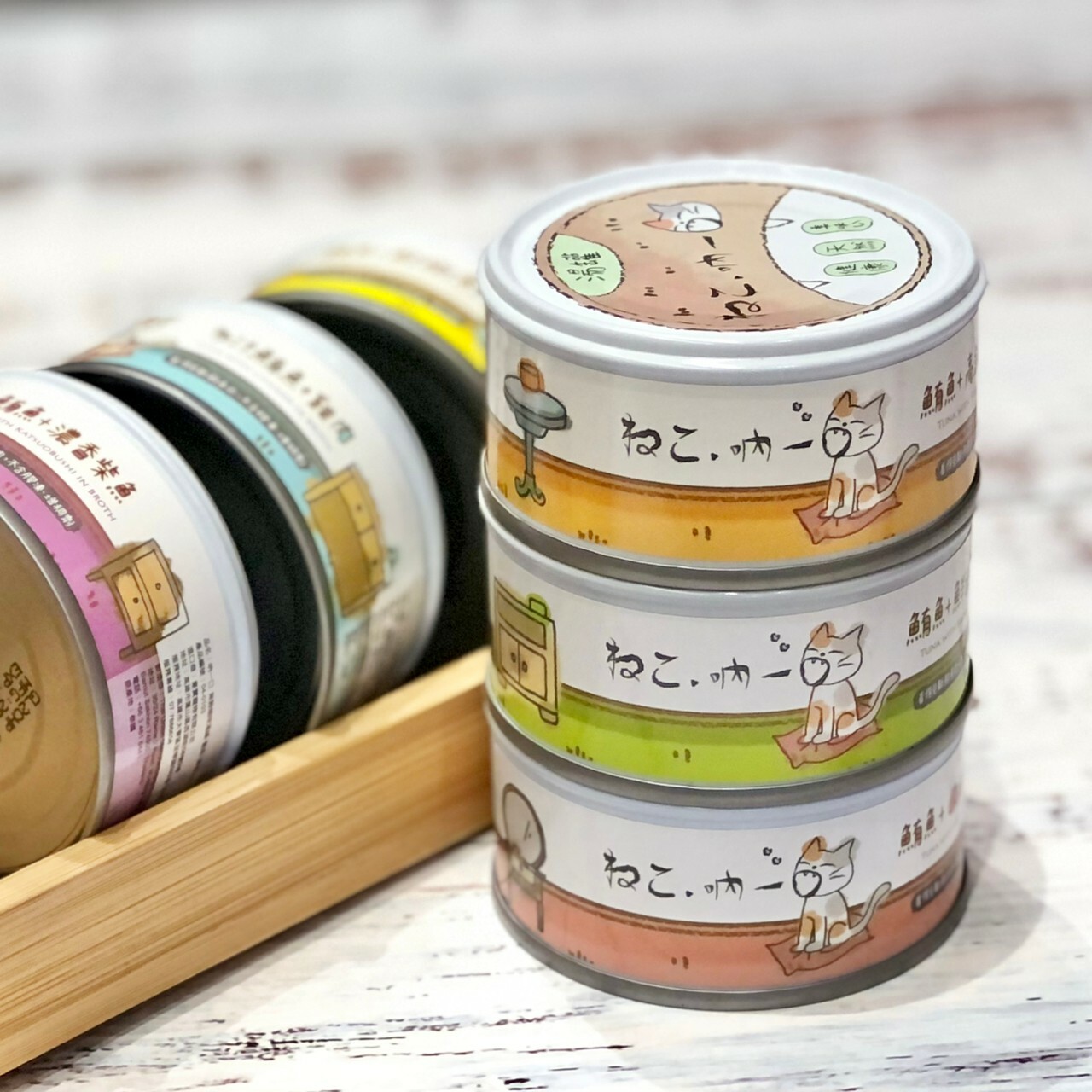 吶一口｜無穀貓咪湯罐 80g