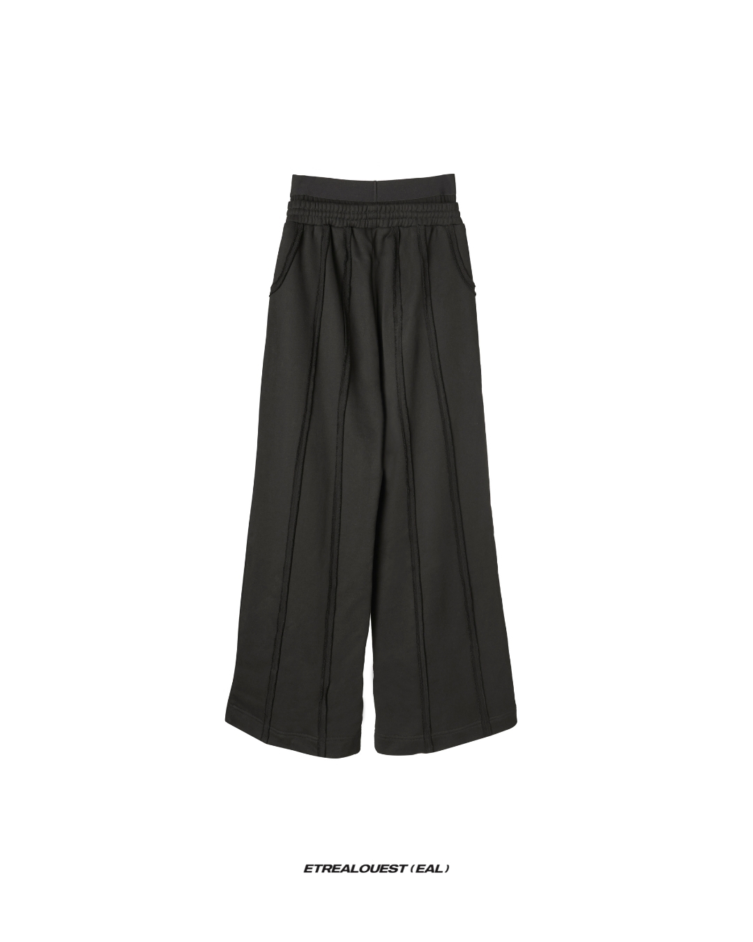 E‘TREALOUEST Double Waist Boxer Sweatpants