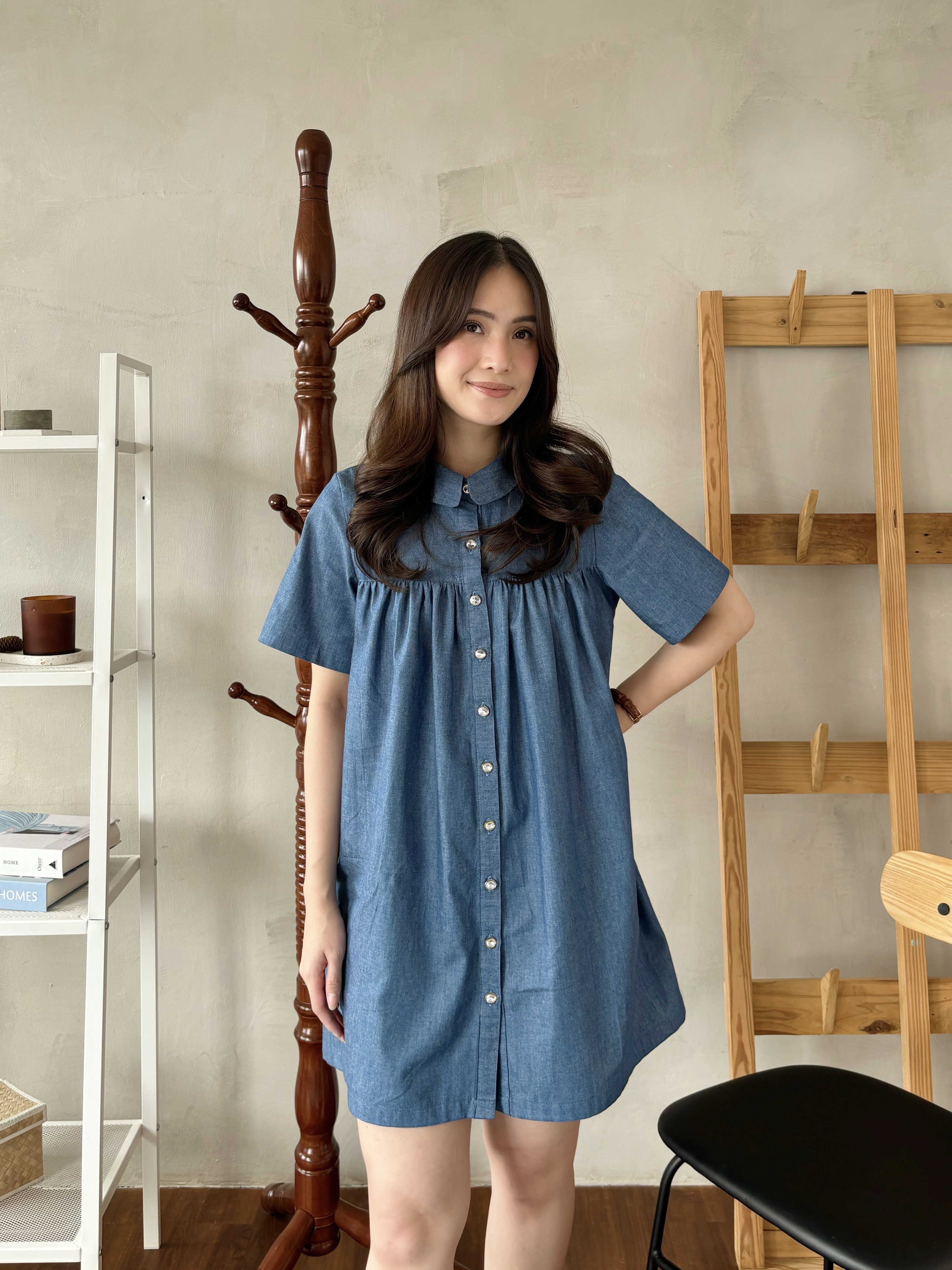 Zita Chambray Dress